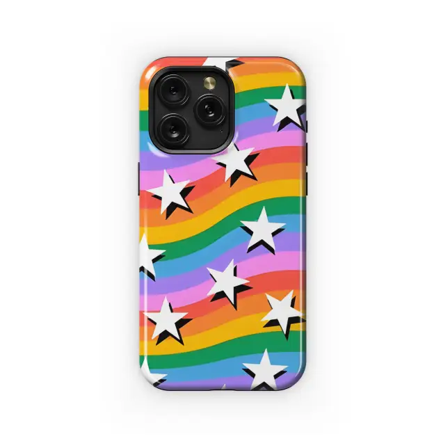 Starry Rainbow Phone Case iPhone Samsung Cover Pixel 3869