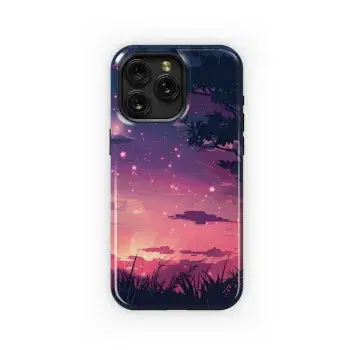 Starry Sunset Dreams Phone Case iPhone Samsung Cover Pixel 5451 - Image 1