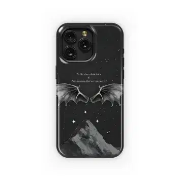 Starry Wings & Mountain Peak Phone Case iPhone Samsung Cover Pixel 4808 - Image 1