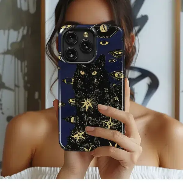 Stormy Cross Design Phone Case iPhone Samsung Cover Pixel 4823 - Image 1