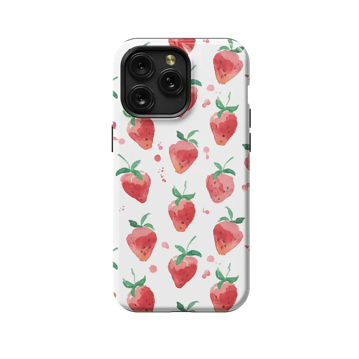 Strawberries Phone Case iPhone Samsung Cover Pixel 1258 - Image 1