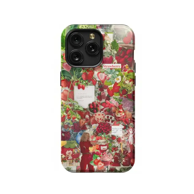 Strawberry Aesthetic Phone Case iPhone Samsung Pixel & More