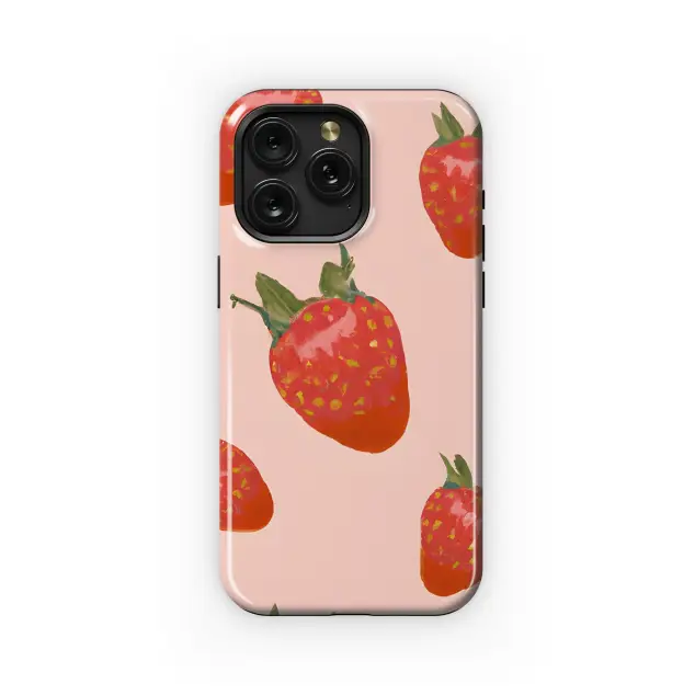 Strawberry Pastel Phone Case iPhone Samsung Cover Pixel 3580