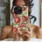 Strawberry Watercolor Floral Phone Case iPhone Samsung Cover Pixel 3287 - Image 1