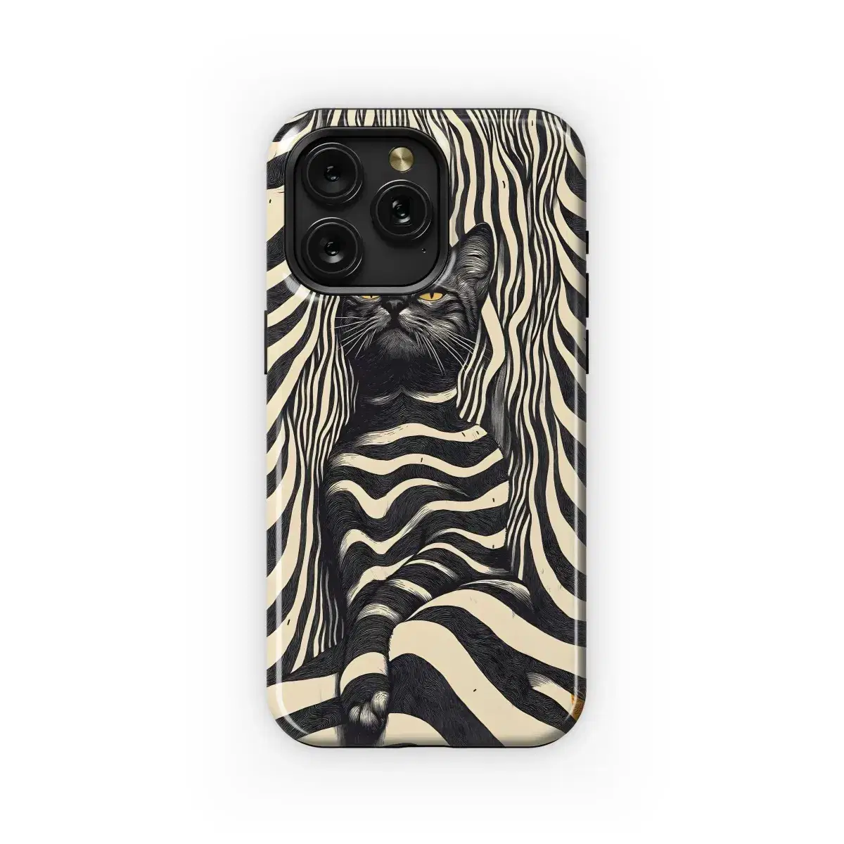 Striped Cat Dream
 Phone Case iPhone Samsung Cover Pixel 4793 - Image 1