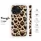 Stripy Leopard Print with Hearts Phone Case iPhone Samsung Cover Pixel 3113 - Image 6