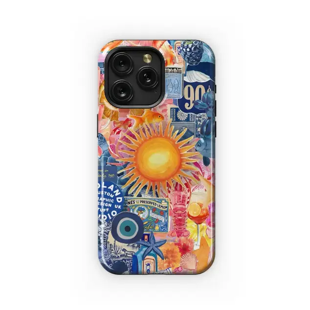 Summer Collage Dreamscape Phone Case iPhone Samsung Cover Pixel 4973