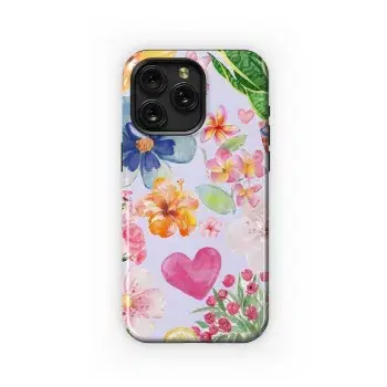 Summer Floral Seamless Phone Case iPhone Samsung Cover Pixel 3974 - Image 1