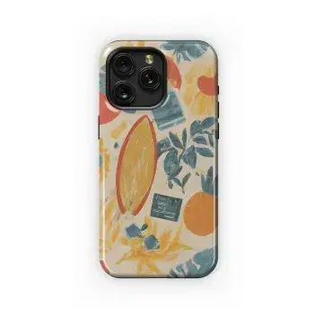 Summer Postcard Phone Case iPhone Samsung Cover Pixel 3432 - Image 1