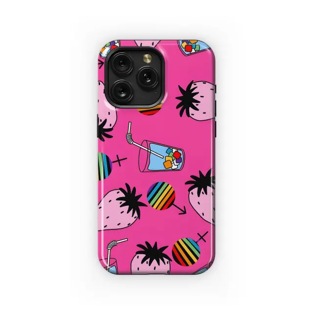 Summer Pride Fruit Phone Case iPhone Samsung Cover Pixel 3894