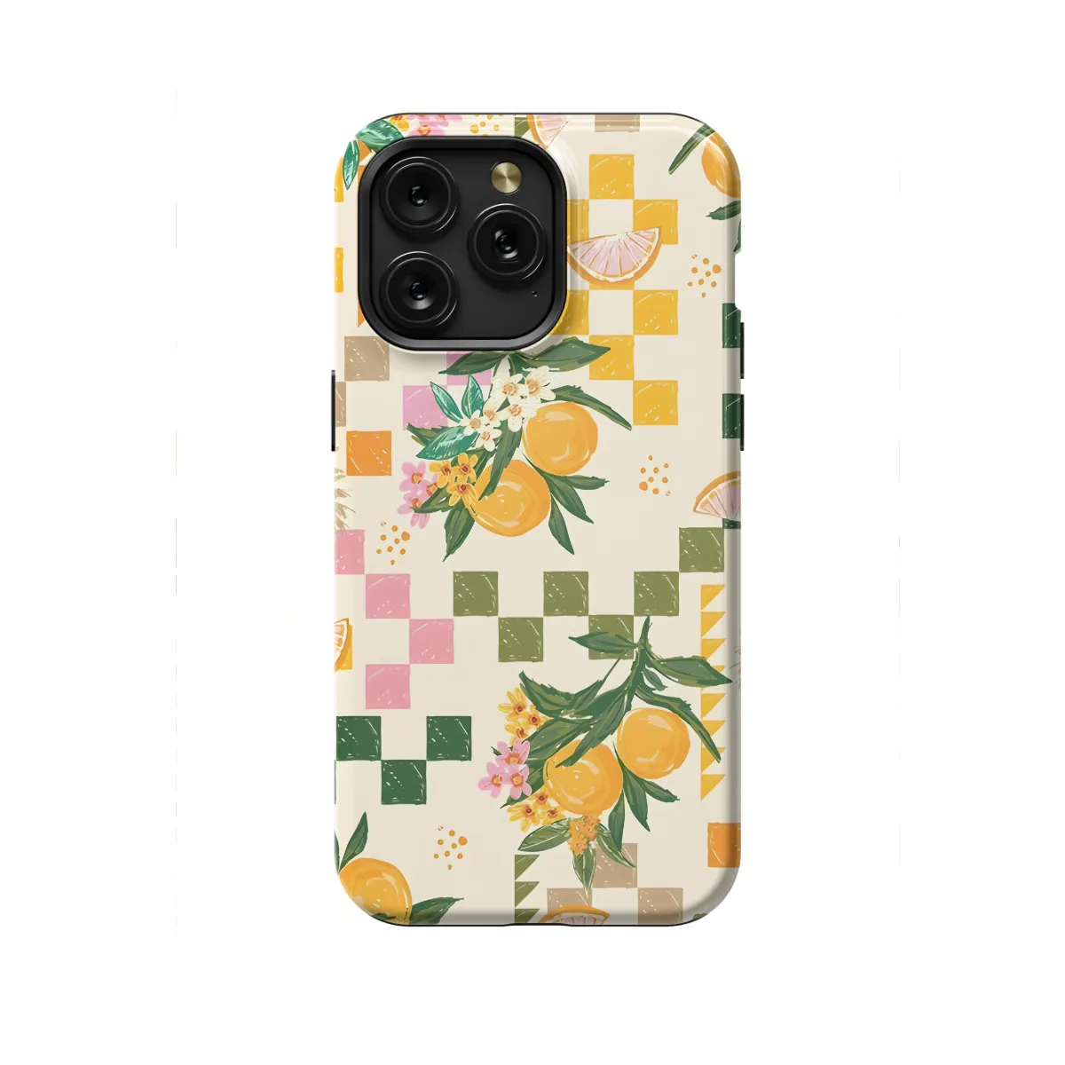 Summer Vacation Fruit Lemon Oranges Phone Case iPhone Samsung Cover Pixel 1278 - Image 1