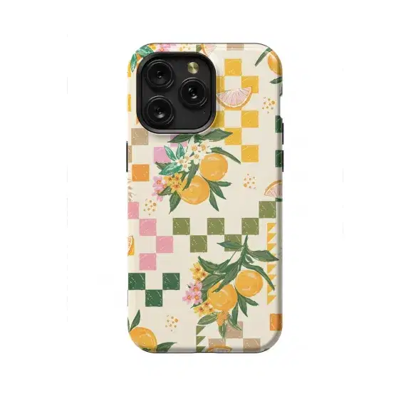 Summer Vacation Fruit Lemon Oranges Phone Case iPhone Samsung Cover Pixel 1278 - Image 1