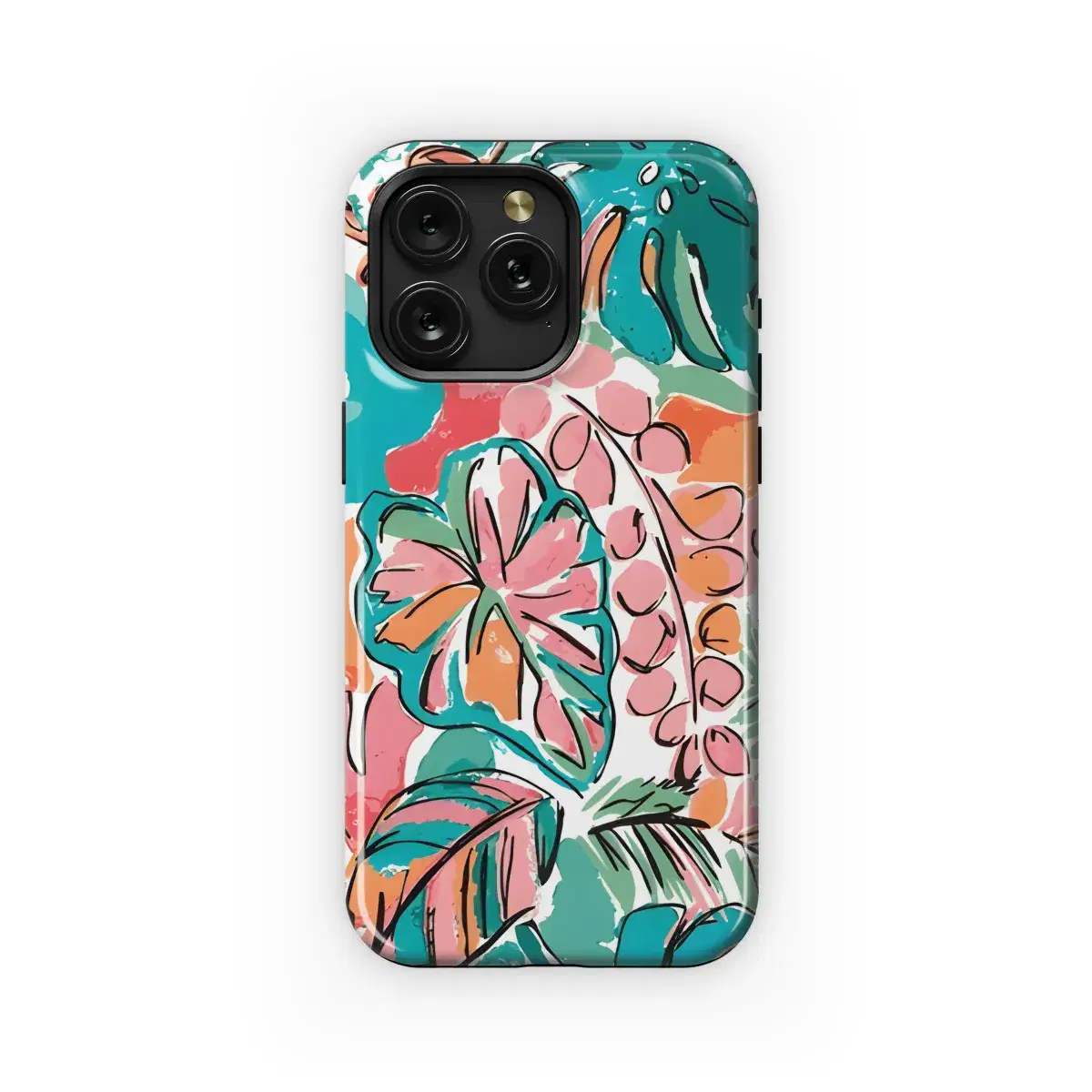 Summery Floral Mimics Phone Case iPhone Samsung Cover Pixel 2843 - Image 1