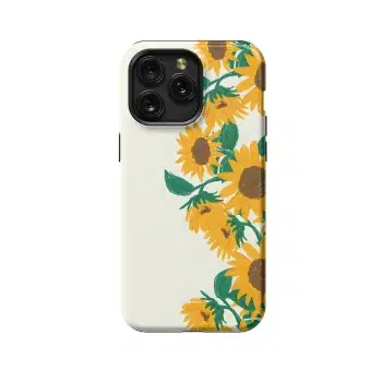 Sunflower Phone Case iPhone Samsung Cover Pixel 1364 - Image 1
