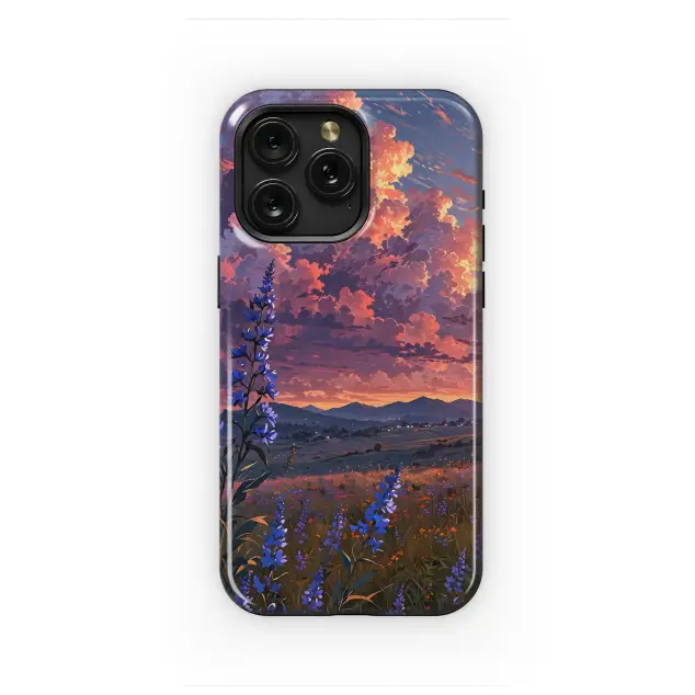 Sunset Meadow Bloom
 Phone Case iPhone Samsung Cover Pixel 4163