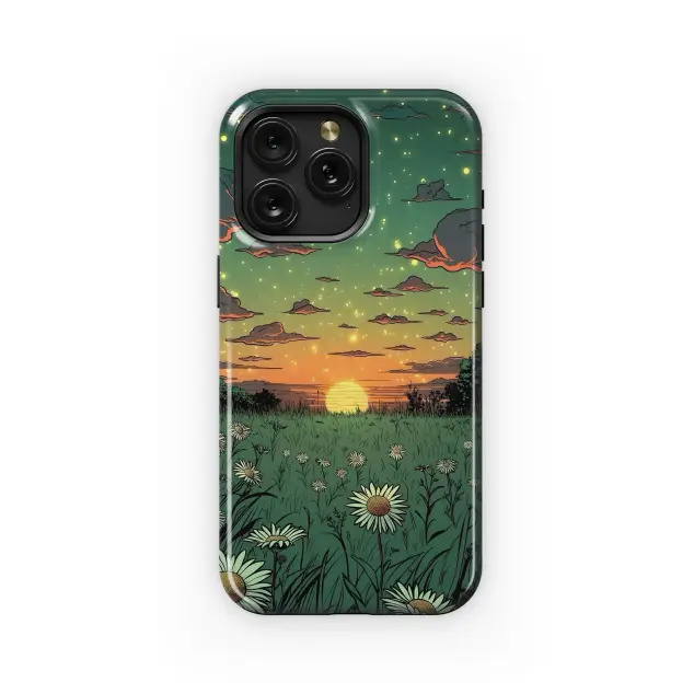 Sunset Meadow Dreamscape
 Phone Case iPhone Samsung Cover Pixel 4013