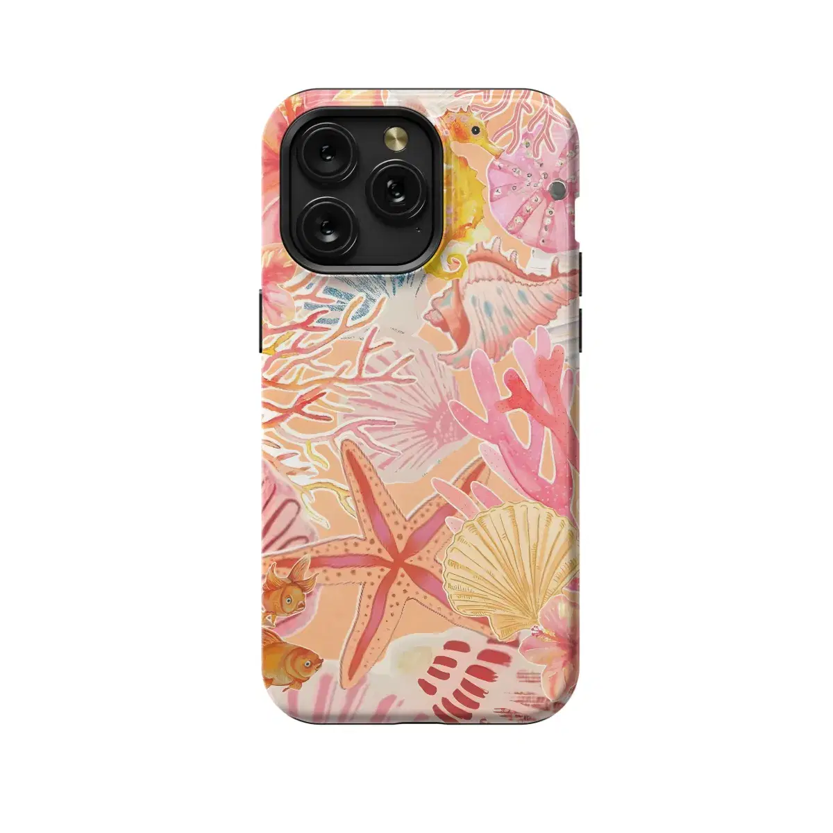 Sunset Ocean Collage Coral Beachy Sea Girl Phone Case iPhone Samsung Pixel & More 356 - Image 1