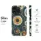 Swahili Circles Shapes Yellow Orange White Phone Case iPhone Samsung Cover Pixel 3765 - Image 7