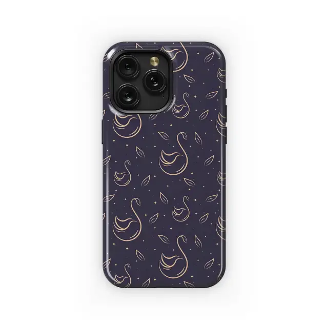 Swan Constellation Pattern Phone Case iPhone Samsung Cover Pixel 5121