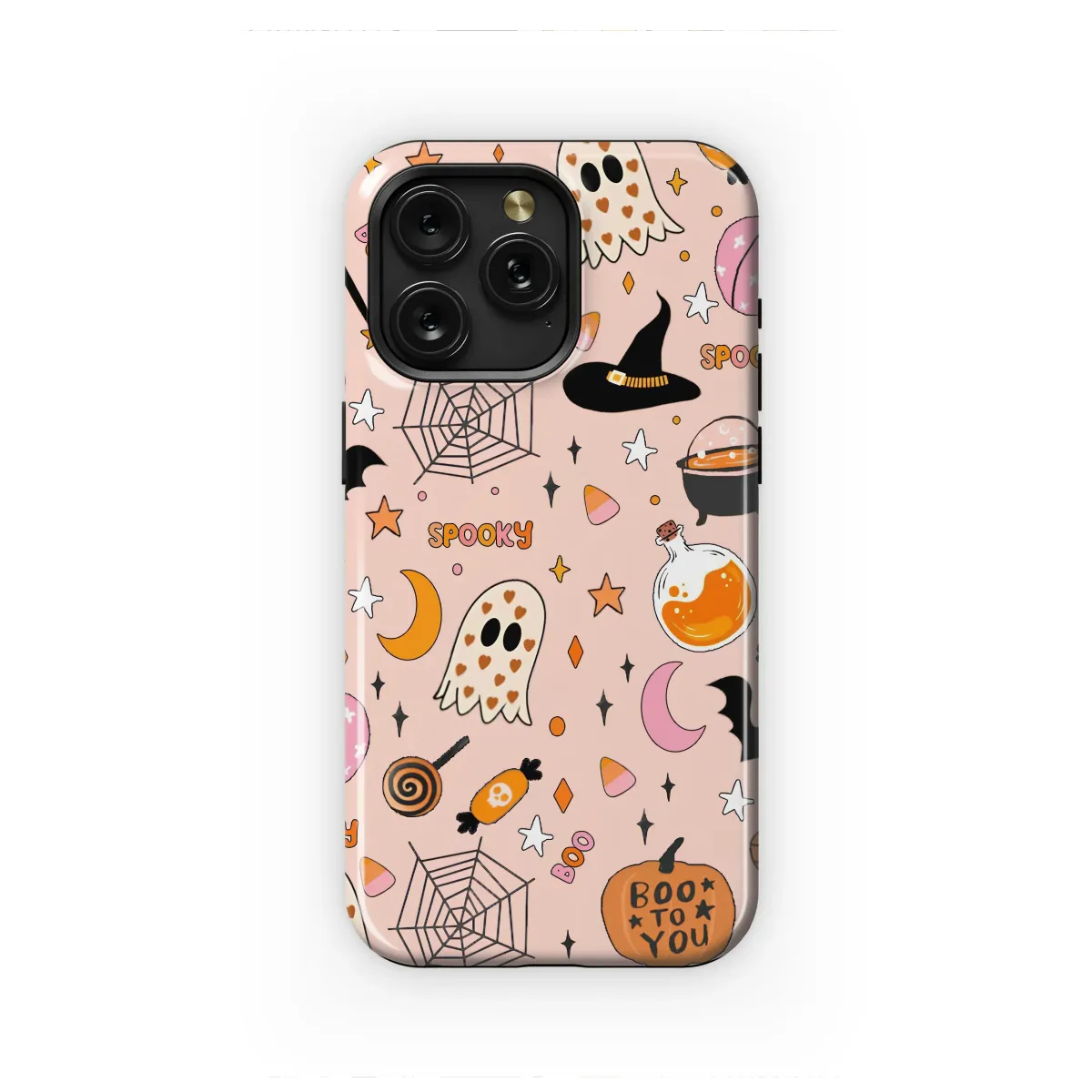 Sweet and Spooky Halloween Magic Phone Case iPhone Samsung Cover Pixel 7273 - Image 1