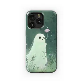 Sweet Ghost in Meadow
 Phone Case iPhone Samsung Cover Pixel 4158 - Image 1