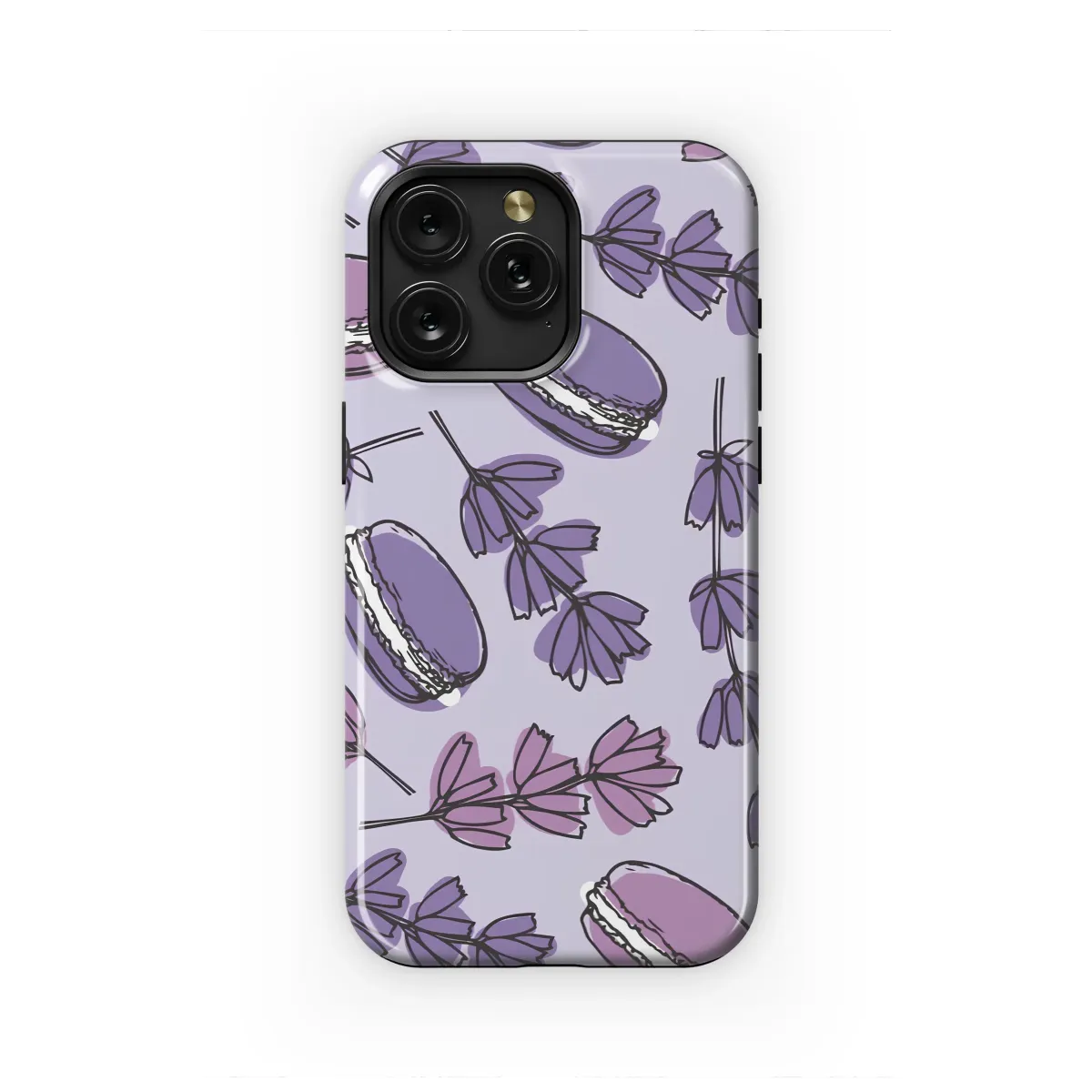 Sweet Lavender Macaron Bliss Phone Case iPhone Samsung Cover Pixel 6562 - Image 1