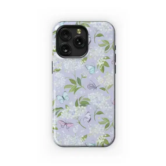 Sweet Pastel Floral Print Phone Case iPhone Samsung Cover Pixel 5410 - Image 1