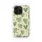 Sweet Repeating Green Hearts Pattern Phone Case iPhone Samsung Cover Pixel 5353 - Image 1
