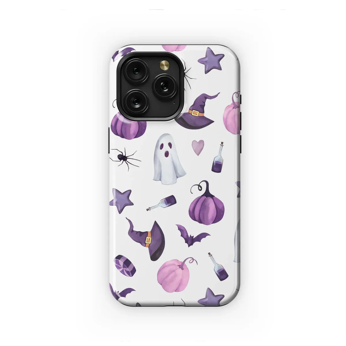 Sweet Spells & Spooky Lilac Night Phone Case iPhone Samsung Cover Pixel 7034 - Image 1