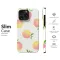 Sweet Summer Peaches Watercolor Art Phone Case iPhone Samsung Cover Pixel 7718 - Image 7