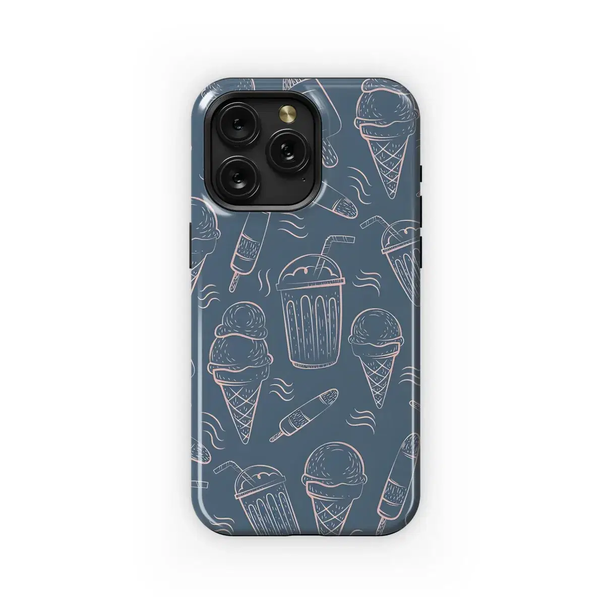 Sweet Summer Treats Doodle Pattern Phone Case iPhone Samsung Cover Pixel 5292 - Image 1