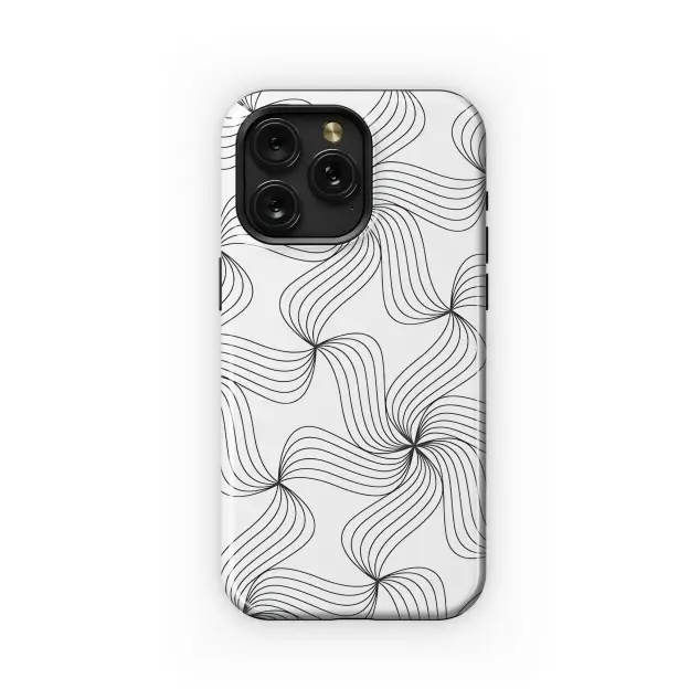 Swirling Star Pattern Phone Case iPhone Samsung Cover Pixel 5266