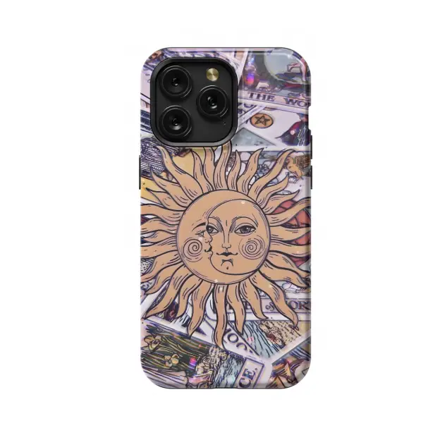 Tarot Moon and Sun Phone Case iPhone Samsung Pixel & More 430