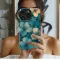 Teal Floral Bloom
 Phone Case iPhone Samsung Cover Pixel 6160 - Image 2