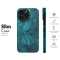 Teal Leaf Pattern
 Phone Case iPhone Samsung Cover Pixel 6149 - Image 7