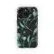 Teal Watercolor Foliage on Black Phone Case iPhone Samsung Cover Pixel 5195 - Image 1