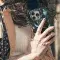 Teal Watercolor Foliage on Black Phone Case iPhone Samsung Cover Pixel 5195 - Image 5