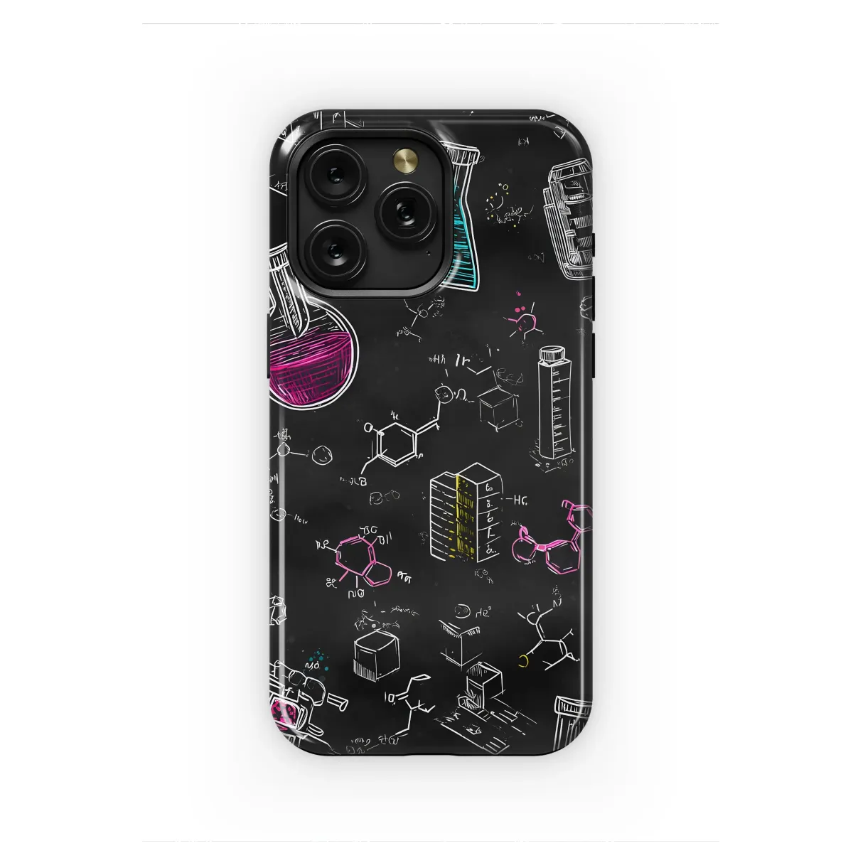The Beautiful Chaos of Chemistry Phone Case iPhone Samsung Cover Pixel 6646 - Image 1