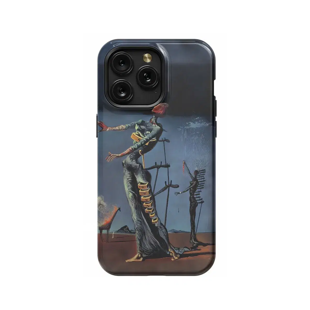 The Burning Giraffe Salvador Phone Case iPhone Samsung Pixel & More - Image 1