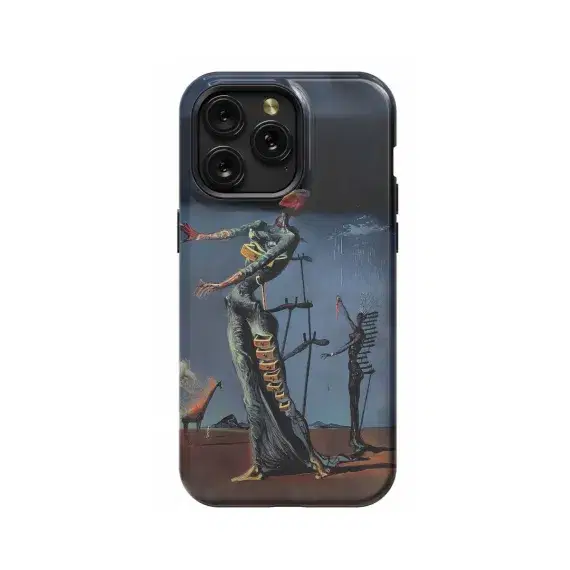 The Burning Giraffe Salvador Phone Case iPhone Samsung Pixel & More - Image 1