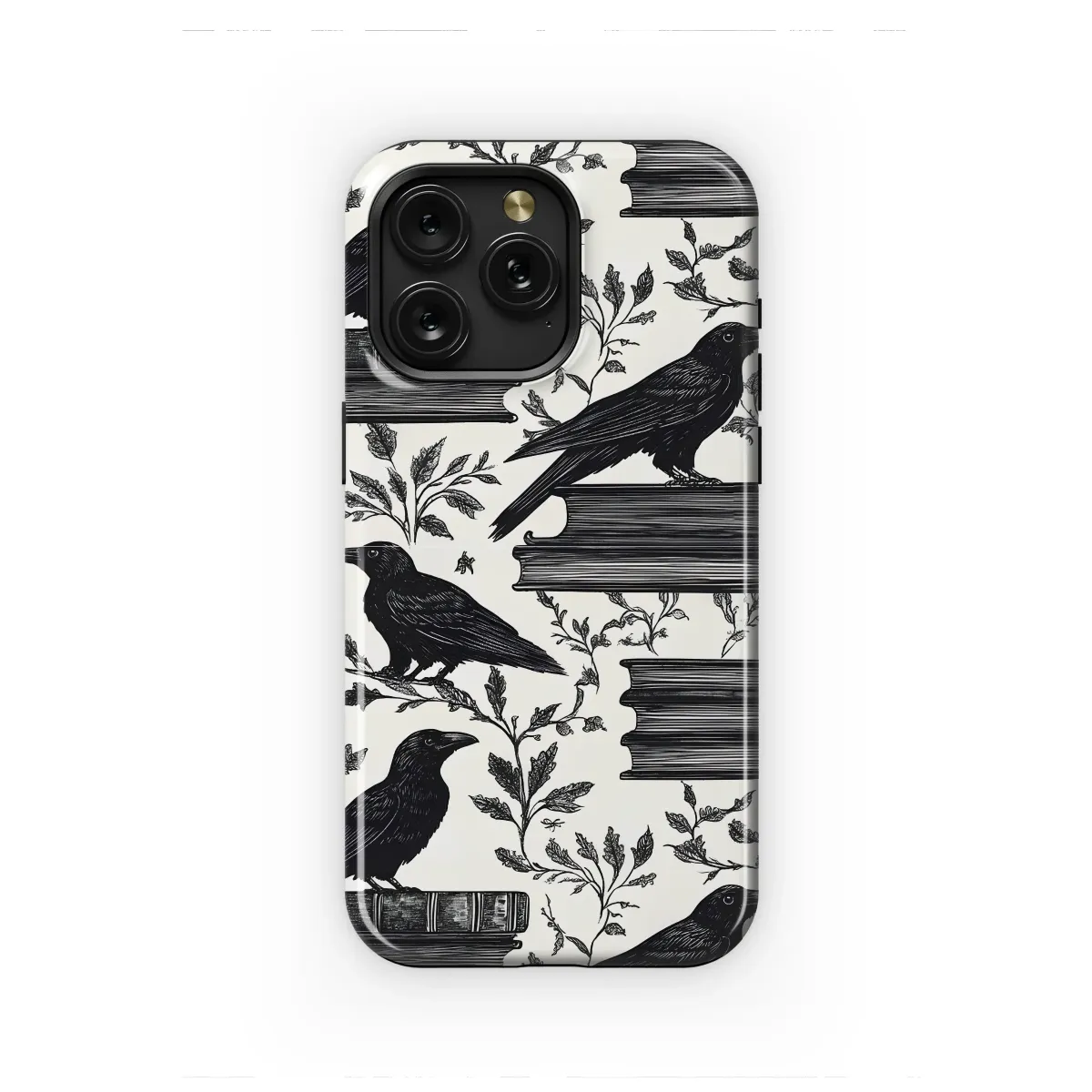 The Ravens Secret Library Phone Case iPhone Samsung Cover Pixel 7777 - Image 1