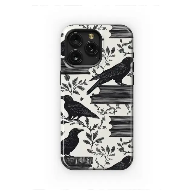 The Ravens Secret Library Phone Case iPhone Samsung Cover Pixel 7777