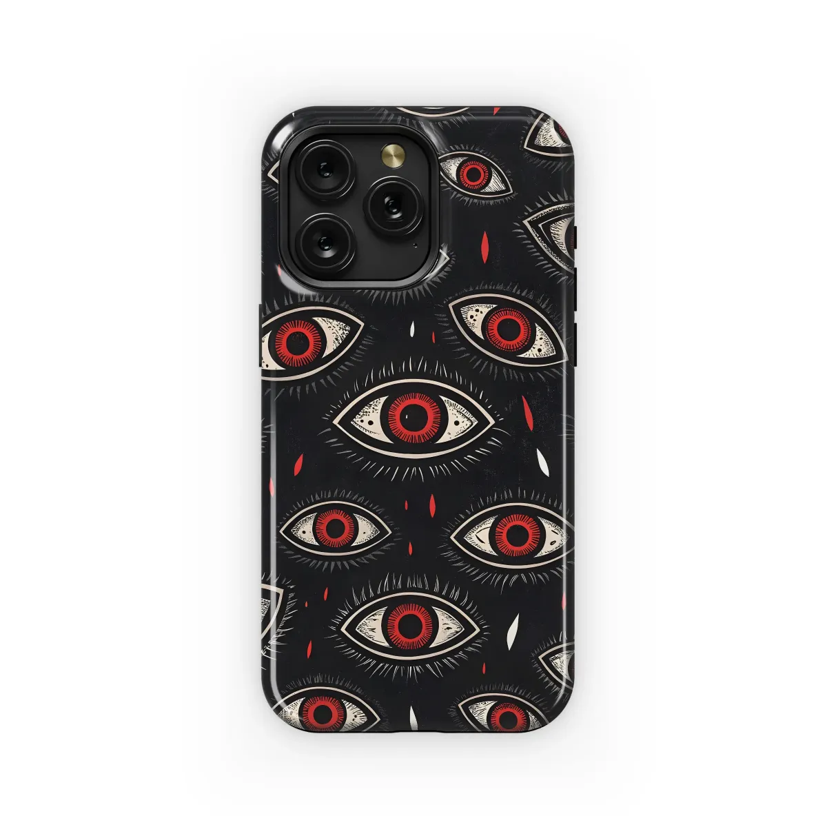 Thousand-Eyed Crimson Vigil Phone Case iPhone Samsung Cover Pixel 6226 - Image 1