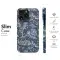 Toile de Jouy Navy Blue Phone Case iPhone Samsung Cover Pixel 4999 - Image 7