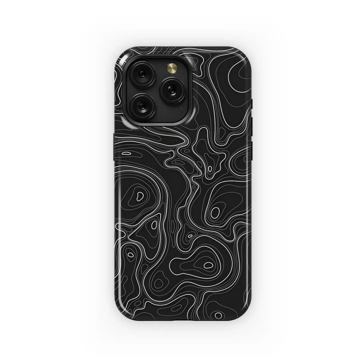 Topographic Lines Art
 Phone Case iPhone Samsung Cover Pixel 5666 - Image 1