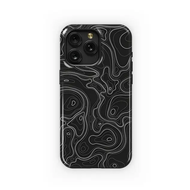 Topographic Lines Art
 Phone Case iPhone Samsung Cover Pixel 5666