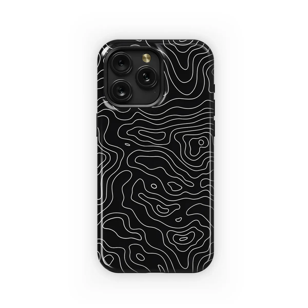 Topographic Lines Art
 Phone Case iPhone Samsung Cover Pixel 5674 - Image 1