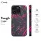 Topographic Map Marble Ombre Black Pink and Phone Case iPhone Samsung Pixel & More - Image 5