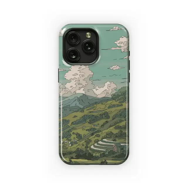 Tranquil Countryside View
 Phone Case iPhone Samsung Cover Pixel 4555