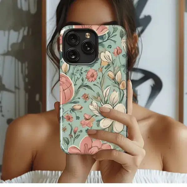 Tranquil Garden Path
 Phone Case iPhone Samsung Cover Pixel 4512 - Image 1